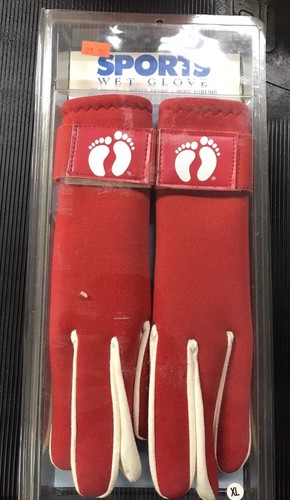 Sports wet glove - sports, red