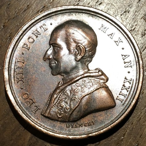 Médaille vatican 1900 léo - vatican,