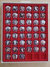 Lots de 9 serie   CAPSULES DE CHAMPAGNE Martin Michel les présidents usa