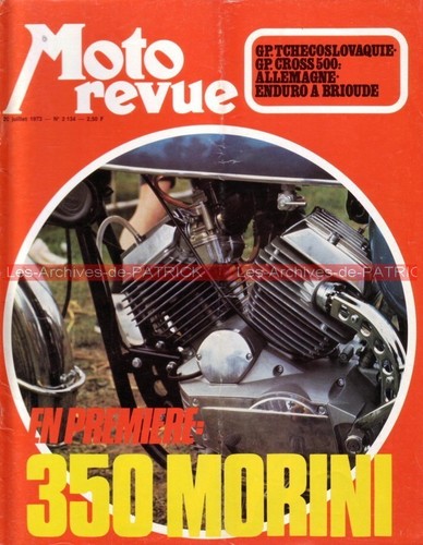 Moto revue 2134 morini - moto,