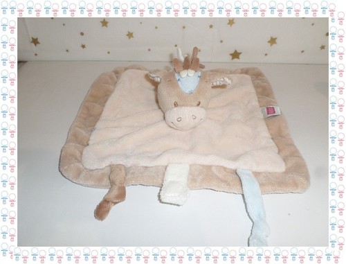 Doudou semi plat - plat, cheval