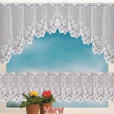  Demi-rideau à tricoter dentelle simple ménage fenêtre écran armoire à café