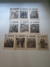 Lot de 10  journaux anciens