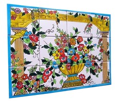 Carreaux peints à la main