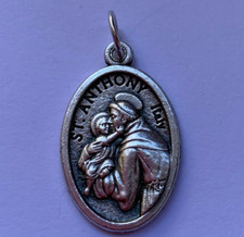 Saint Anthony médaille métal
