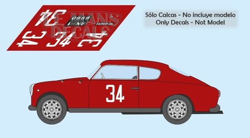 Autocollants lancia aurelia - lancia,