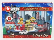 Burago BU31081 Accessoires - Diorama - Calendrier De L'Avent - Set City Life -