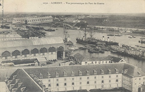 Cpa lorient - lorient, (morbihan)