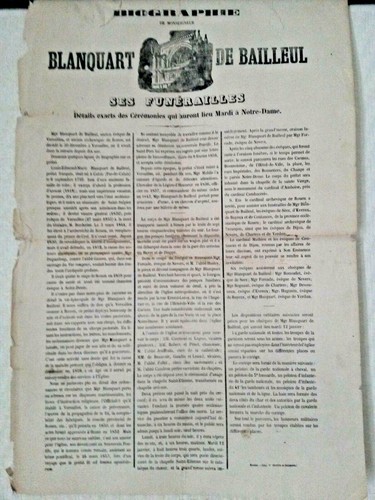 Affiche originale 1868