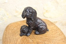 Petit Chien en Résine – Statuette Déco Vintage – 14 cm