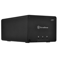 SilverStone SST-DS223 SSD HDD Gehäuse 2x 2,5 Zoll RAID 0 1 JBOD USB 3.2 Gen2 Typ