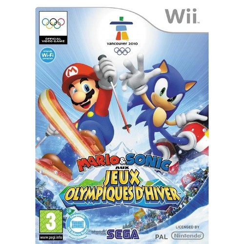 Jeu wii mario sonic aux - wii,