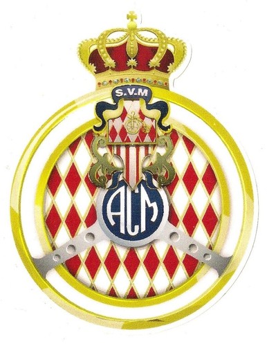 Sticker monaco 90mm - 90mm, 70mm