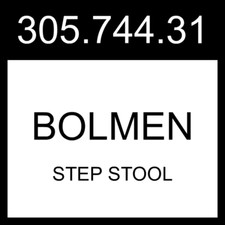 IKEA BOLMEN Step Stool White
