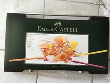 Coffret Faber-Castell Polychromos 120 Crayons – Boîte Bois – Neuf