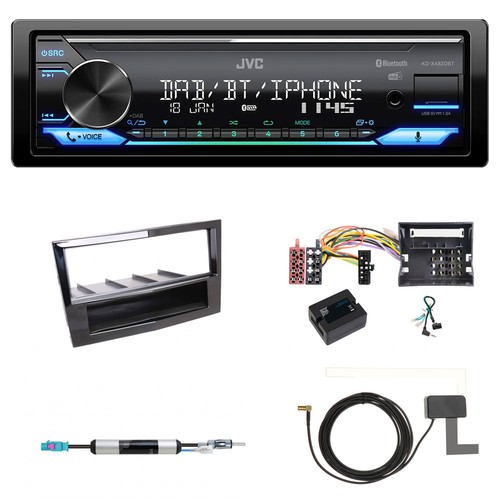 Autoradio din jvc pour opel - 1-din,