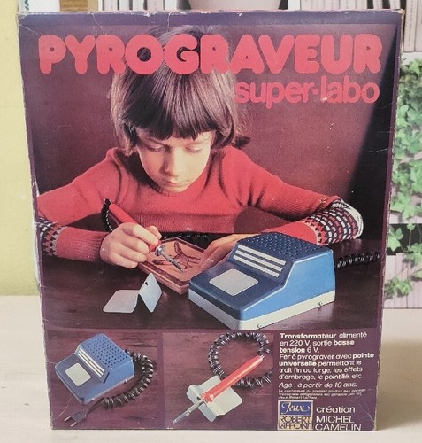 Pyrograveur super labo vintage - super,