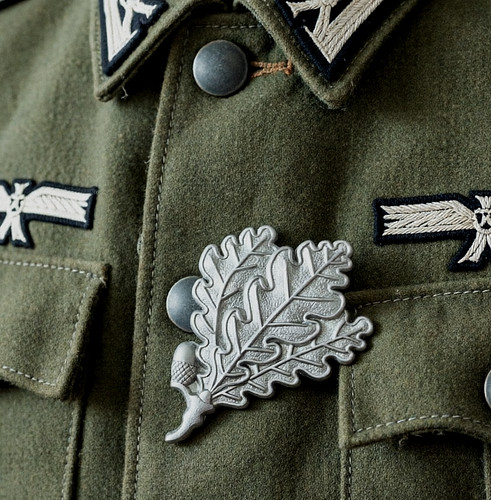 Ww2 feuilles chêne sans - -,