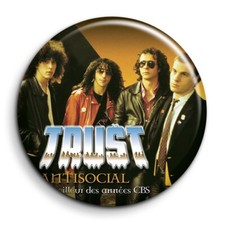 Trust Antisocial Badge 38mm Button Pin