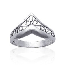 Bague anneau femme - argent