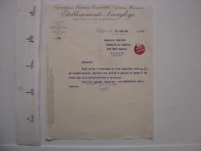 Facture Lettre 1925 Langloys