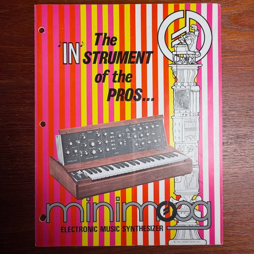 Vintage moog minimoog - vintage,