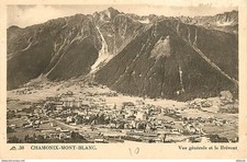 74 - Chamonix - Mont-Blanc - Vue Générale et le Brévent - CPA - Voir Scans Recto