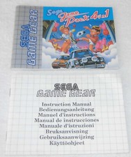 Notices Console Game Gear Pack 4 in 1 [EUR] Sega  *JRF*