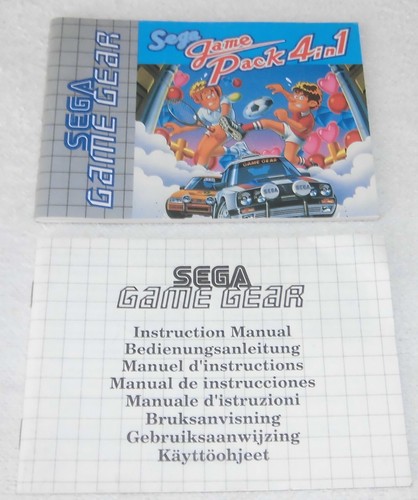 Notices console game gear - notices,