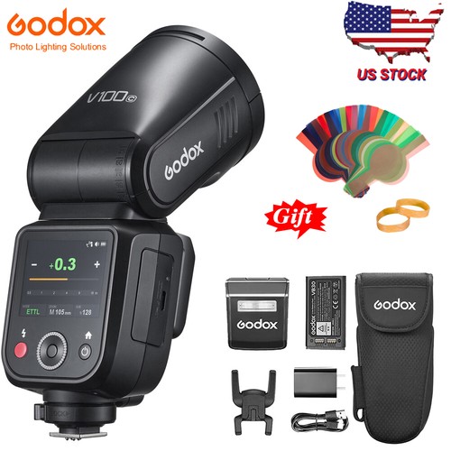 Godox v100c 100ws ttl round - godox,