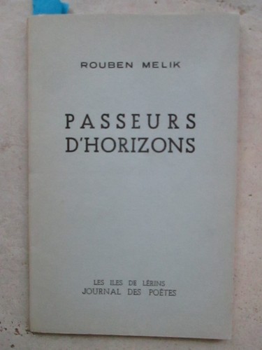Rouben melik passeurs - rouben, :