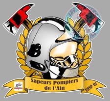 STICKER SAPEURS POMPIERS DE