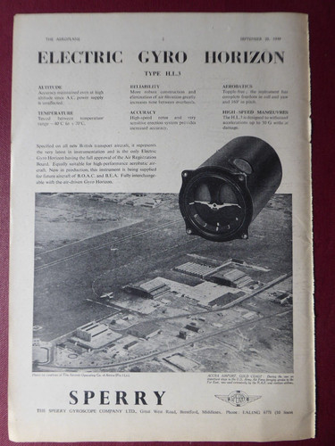 1949 pub sperry - 9/1949, gyroscope