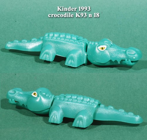 Kinder 1993 crocodile k93 n - kinder, 1993,