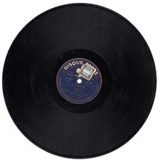 Disque 80 tours pathé saphir