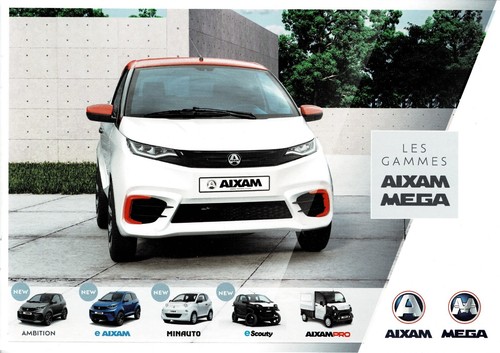 Aixam mega car - car, range
