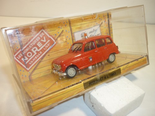 Norev renault 4 pompier - 1/43,