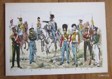 PLANCHE UNIFORME KNÖTEL / PRUSSE - ARMEE ROYALE DE HANOVRE DE 1820-1846