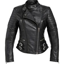 BLOUSON MOTO POUR FEMME EN CUIR NOIR CINTRE ApollonCuirs Taille S à XXL