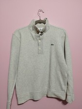 Lacoste Pull Taille S Gris Super Rare Excellent Etat