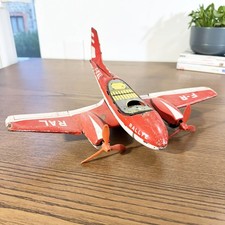 Avion jouet ancien en tôle
