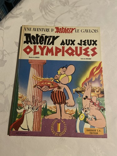 Astérix aux jeux - bd,