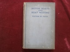 Motor boats and boat motors