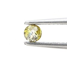 Rond Rose Coupe Diamant Jaune