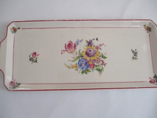 Plat cake bûche ancien - bûche,