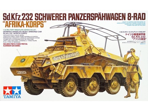 Tamiya kfz 232 voiture - tamiya, sd.kfz.232