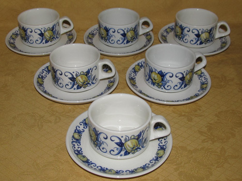 Série tasses à café - de,
