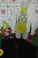 lot 9 vêtements enfant 10 ans fille,gilet,s-pull,jupe,pantalon,t-shirt,gilet ...