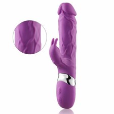 For-Women-Men-Vibrator-Big-Huge-Realistic-Clit-G-spot-Rabbit-Dildo-Anal-Toy