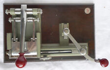 MACHINE à ROULER et TUBER les CIGARETTES LA FRANCAISE PARIS en METAL CHROME etc